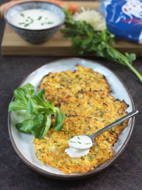 Prix Engagés : Röstis de légumes et sa sauce crémeuse